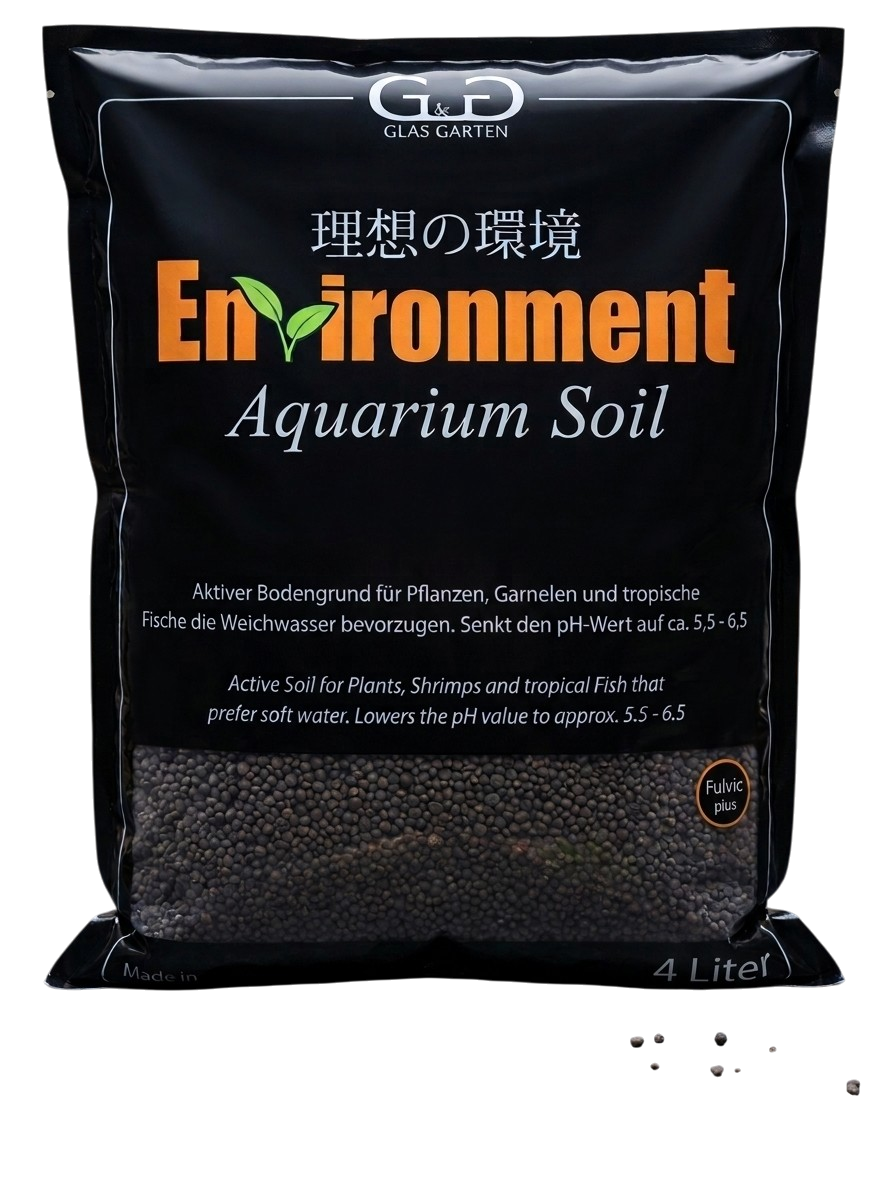 Glasgarten Environment Aquarium soil (4L)